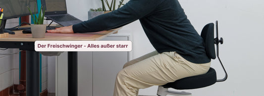 Der Freischwinger im Büro