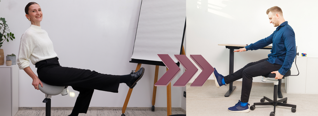 Übungen im Sitzen für einen gesunden Rücken und mehr Fitness