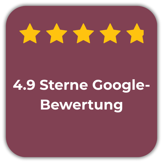 5 Sterne bei Bergardi, bestes Feedback
