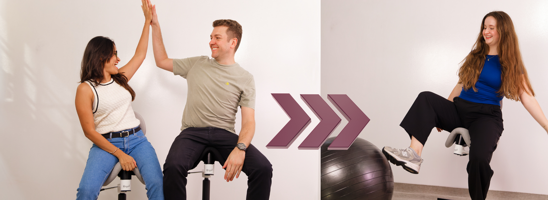 Gymnastikball und andere Bürostuhl-Alternativen. Was ist am besten?