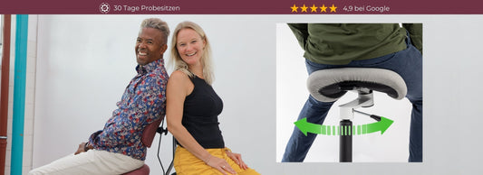 Spar dir Rückenschmerzen Dank diesem Stuhl