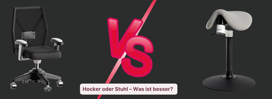 Stuhl oder Hocker: Was ist besser?