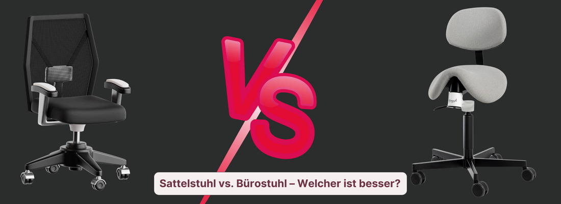 Sattelstuhl vs. Bürostuhl: Was ist besser?