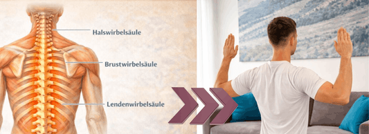 Schmerzen zwischen den Schulterblättern - Stärkung der Brustwirbelsäule