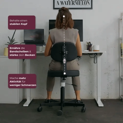 Gesund sitzen am Ergostuhl Aurelius