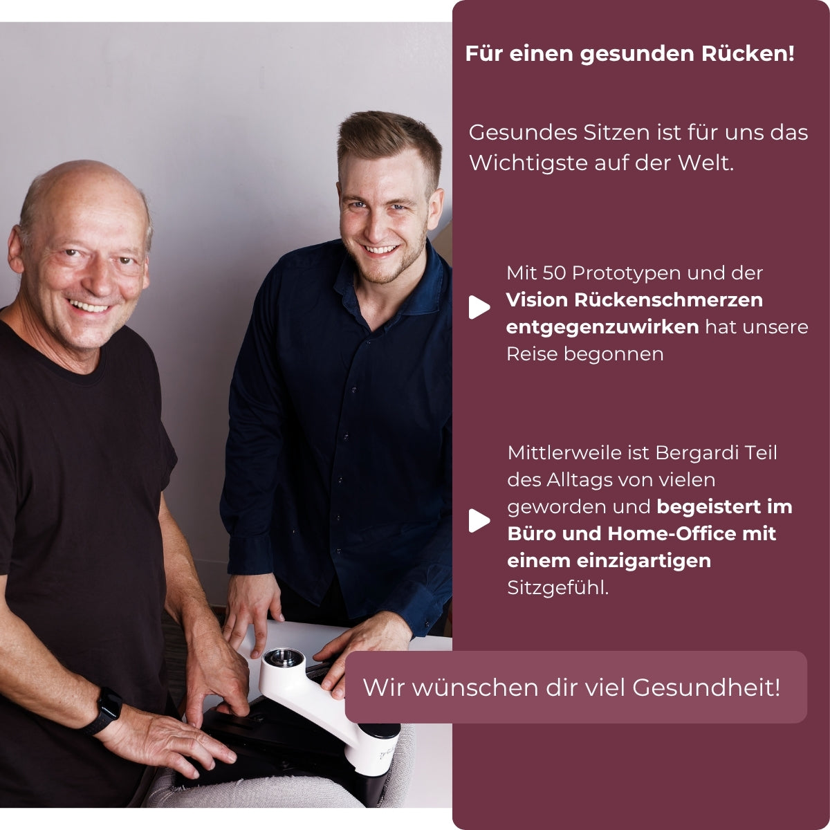 Gesunder Rücken mit Bergardi