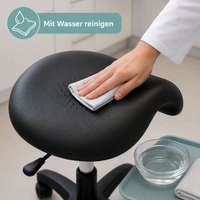 Mit Wasser reinigen